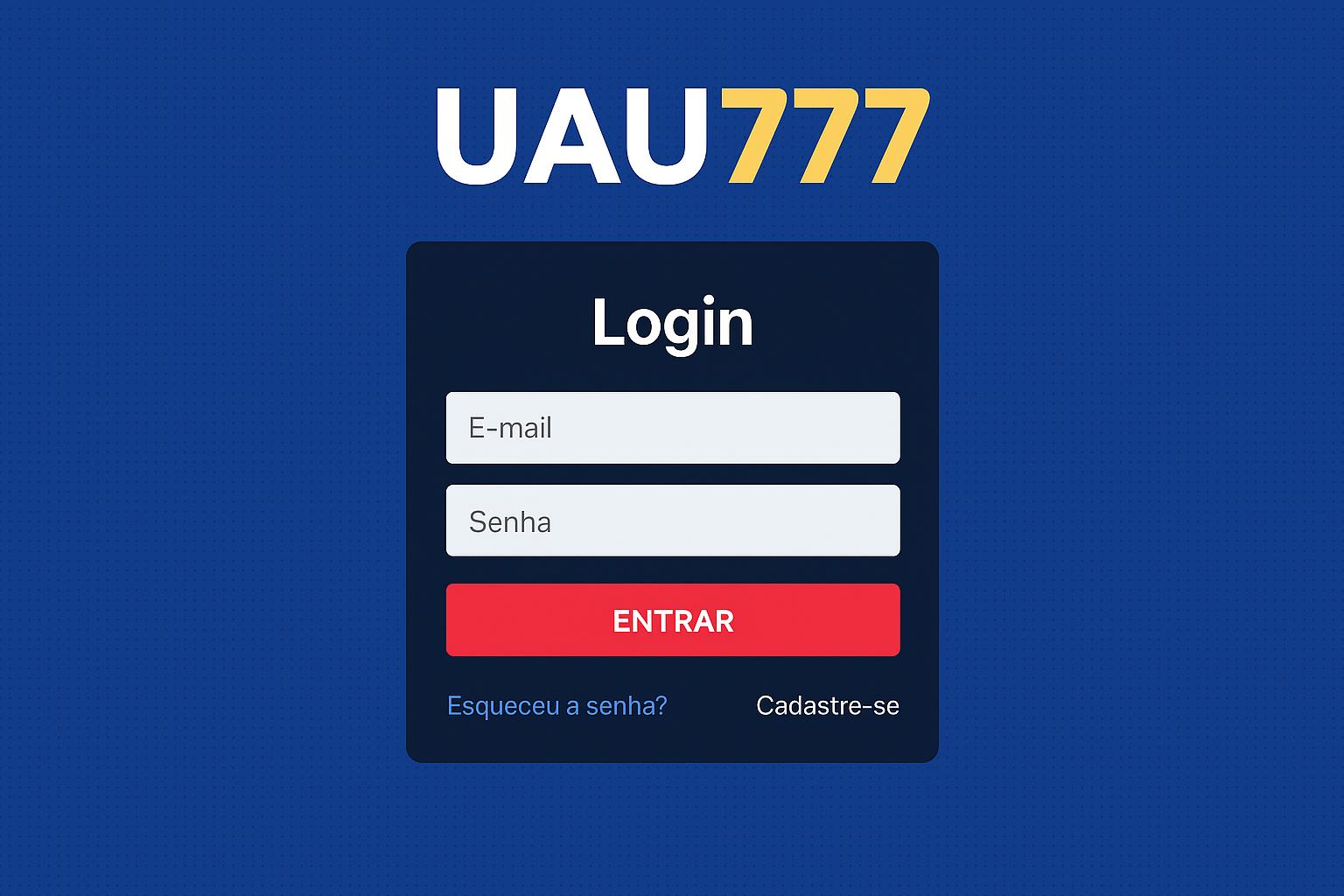 Login no Cassino UAU777