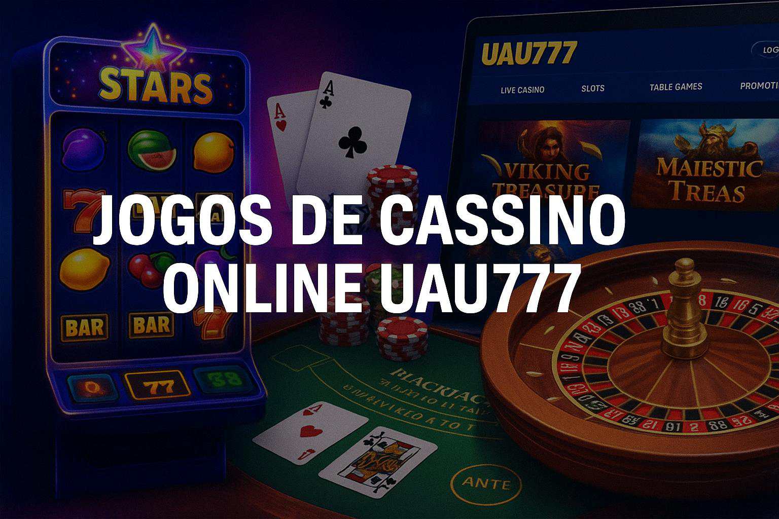 Jogos de cassino online inovadores e emocionantes na UAU777