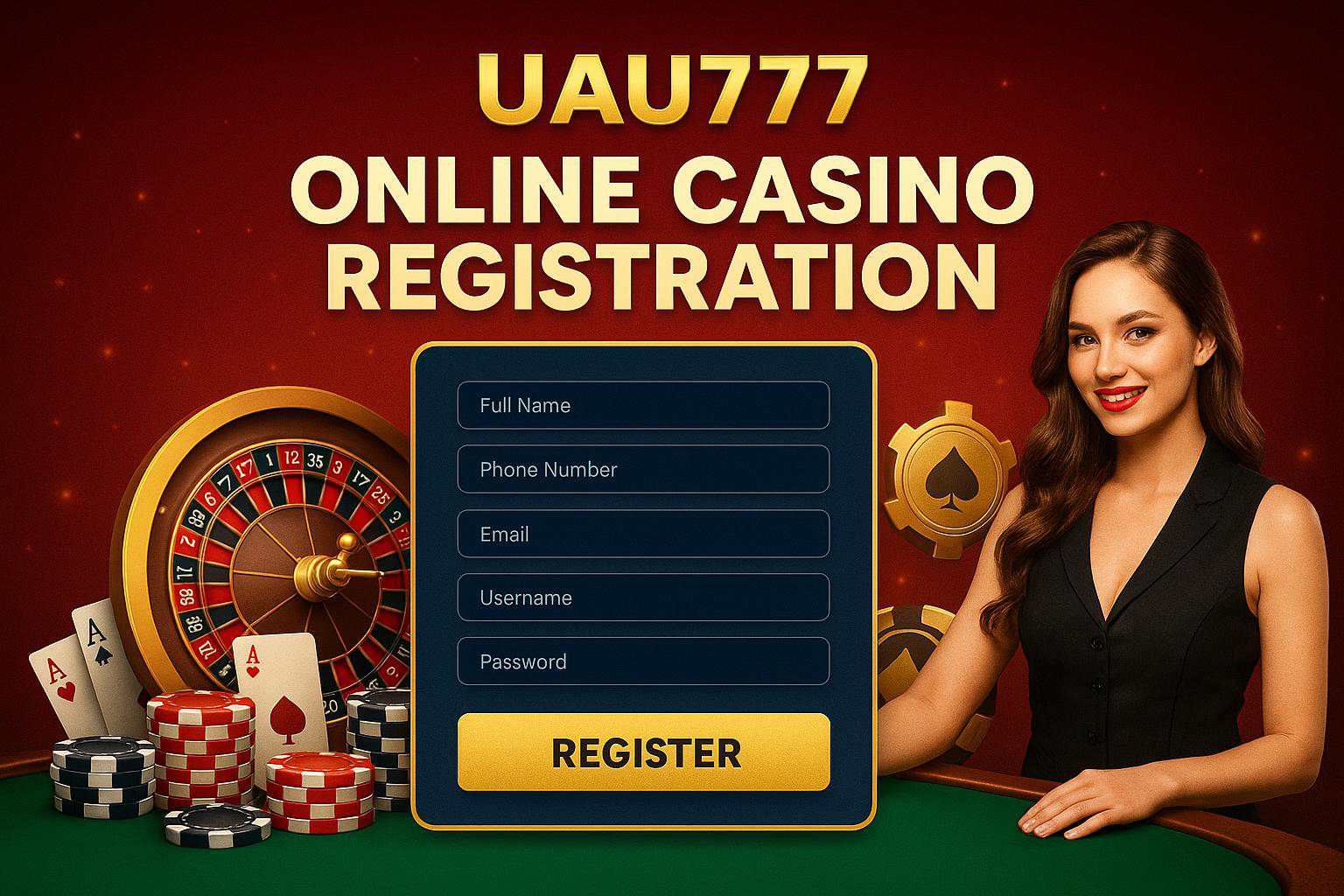 Não Perca tempo, o rRgistro na site UAU777